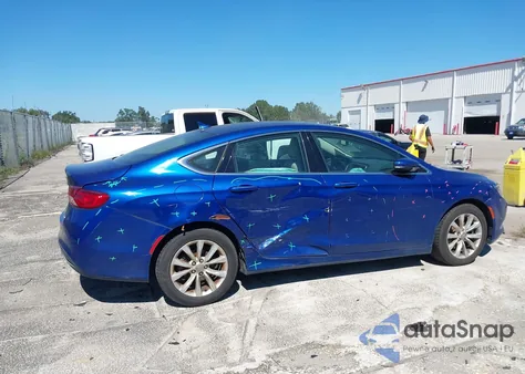 2015 Chrysler 200 C из США, поврежденный, VIN 1C3CCCCB7FN592418